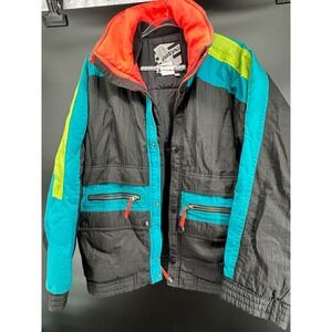 Vintage Helly Hansen Europa Colorblock Ski Jacket | 80s 90s Retro | Unisex
